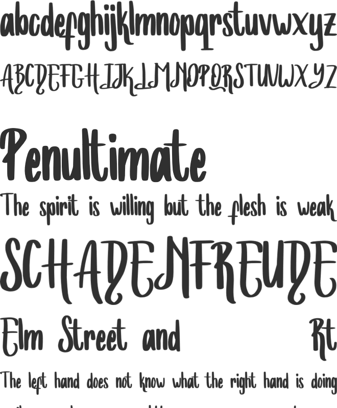 Bugs_Bony font preview