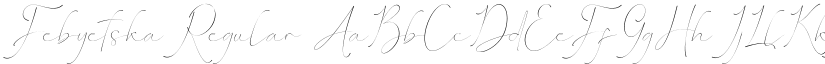 Febyetska font download