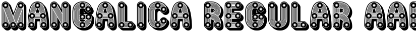 Mangalica Regular font