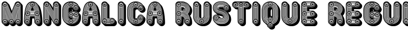 Mangalica Rustique Regular font