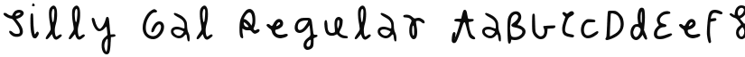 Silly Gal font download