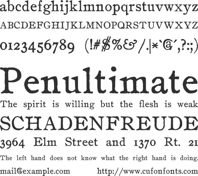zai Drukarnia Wydawnicza 1870 font preview