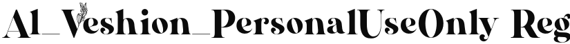 Al_Veshion_PersonalUseOnly font download