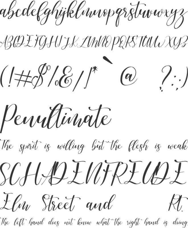 valentinaroses font preview