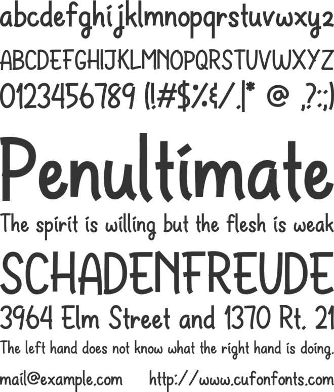 Summer Skyline font preview