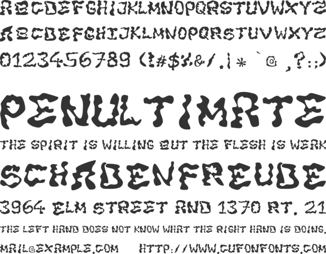 CyanDaydream font preview