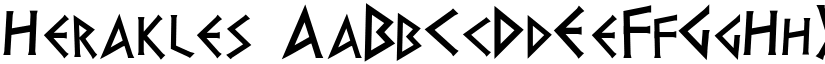 Herakles font