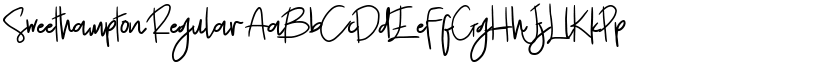 Sweethampton Regular font