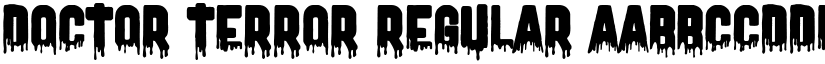 Doctor Terror Regular font
