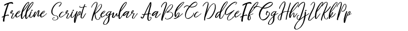 Frelline Script Regular font