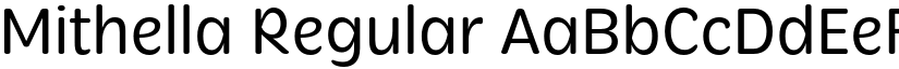 Mithella Regular font