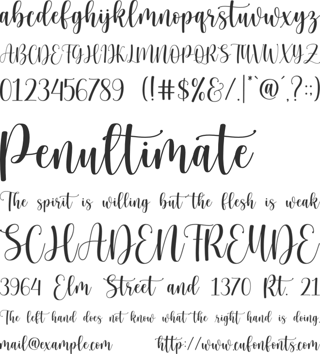 hello honey - Personal Use font preview