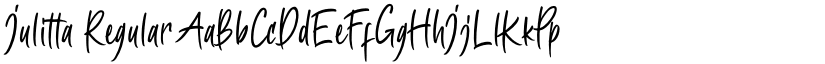 Julitta Regular font