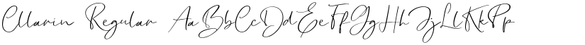 Cllarin Regular font