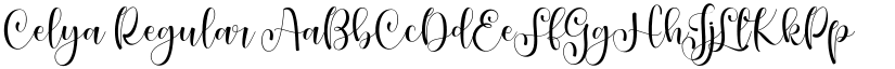 Celya Regular font