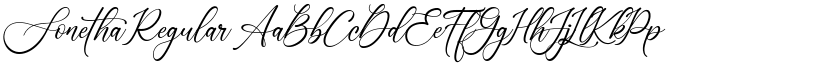 Sonetha font download