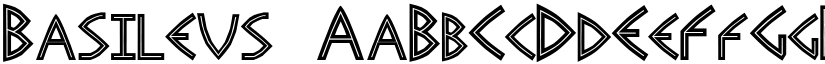 Basileus font