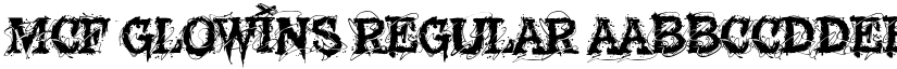 MCF Glowins Regular font