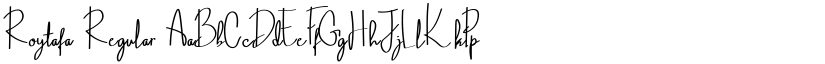 Roytafa font download