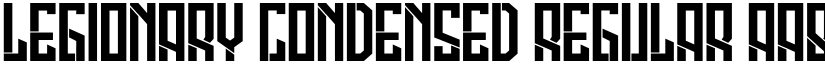 Legionary Condensed Regular font
