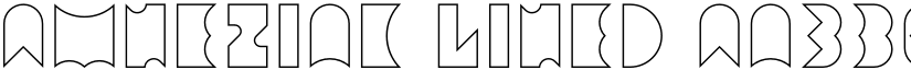 Amneziak Lined font
