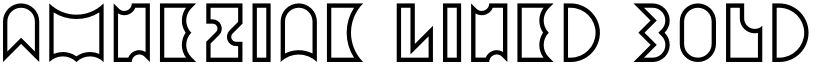 Amneziak Lined Bold font