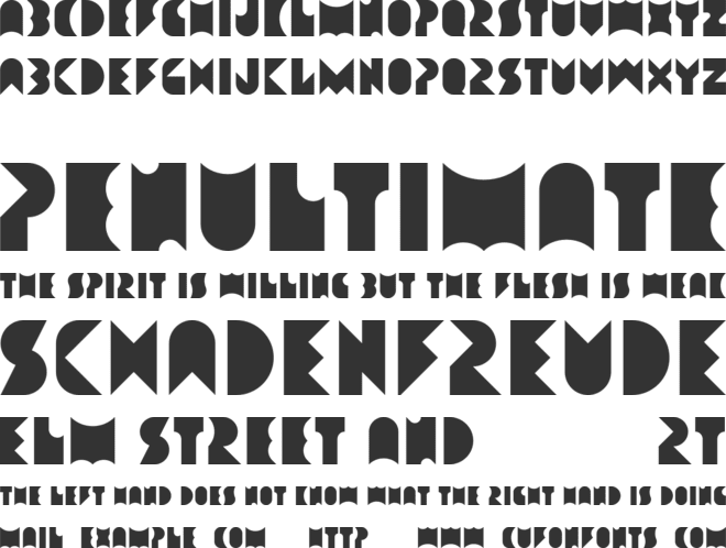 Amneziak font preview