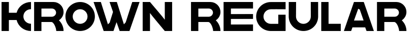 krown Regular font
