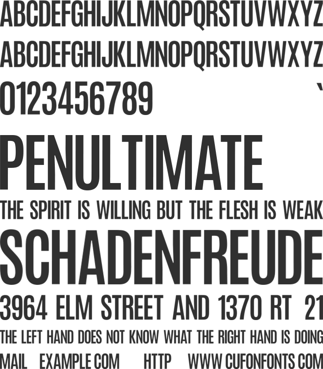 Ioannina font preview