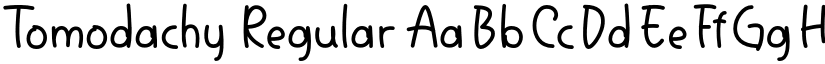 Tomodachy font download