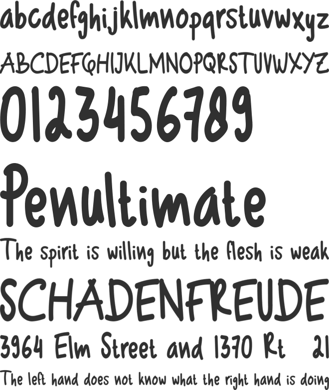 Akabiluru Style font preview