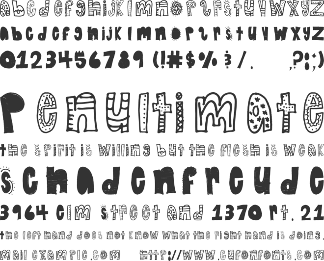 CreationStation font preview