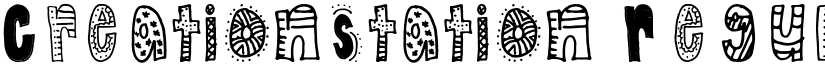 CreationStation Regular font
