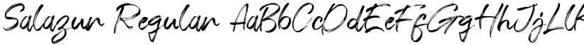 Salazur font download