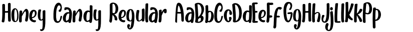Honey Candy Regular font