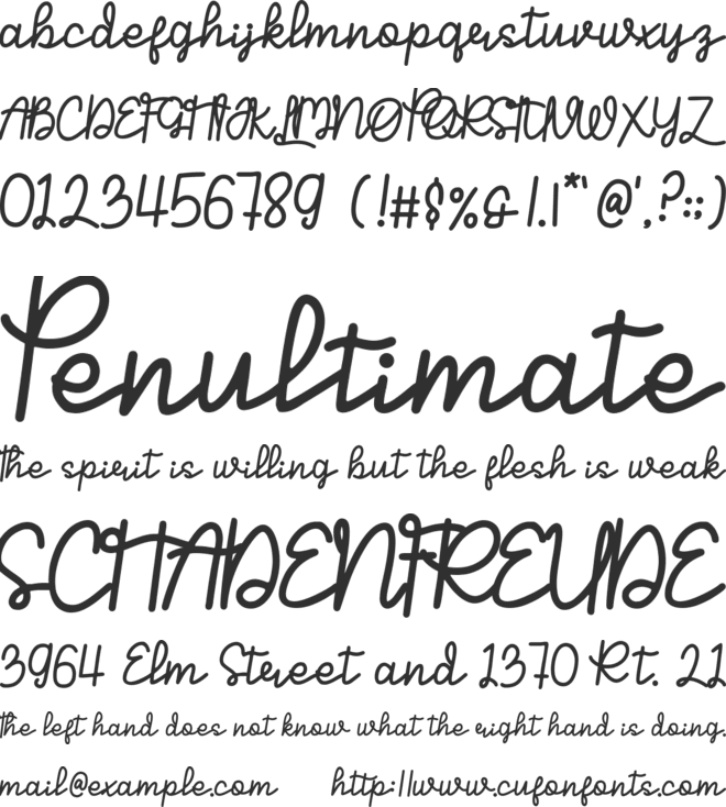 Sinttesy font preview