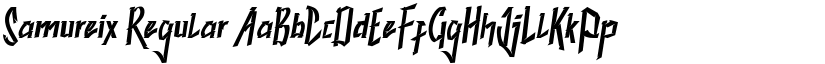 Samureix Regular font