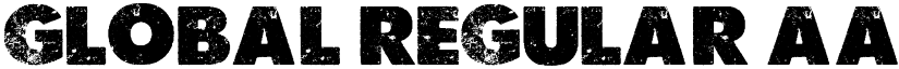 GLOBAL Regular font