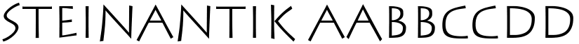 SteinAntik font