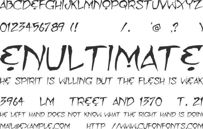 Mummy loves you font preview