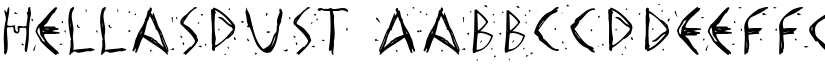 HellasDust font