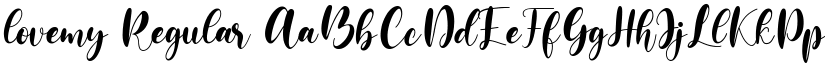 lovemy Regular font