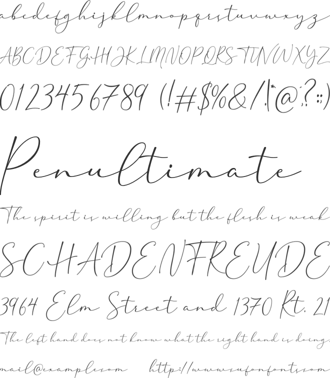 Cherolina font preview