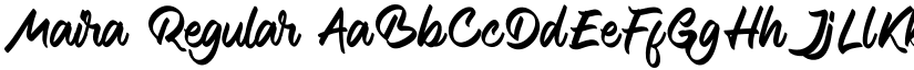 Maira Regular font