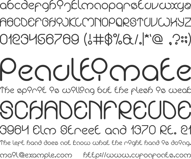 EXTRAORDINARY CRAFT font preview