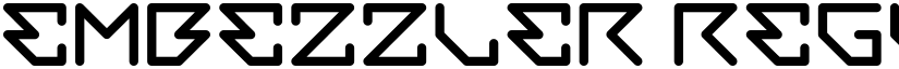 Embezzler font download
