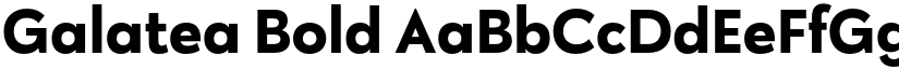 Galatea Bold font