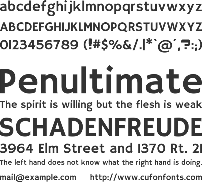 Exoplanetaria font preview