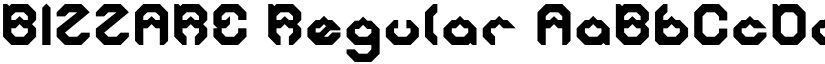 BIZZARE Regular font