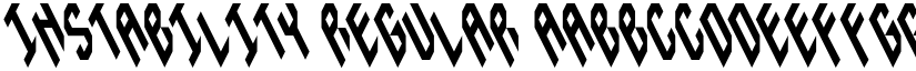 Instability font download